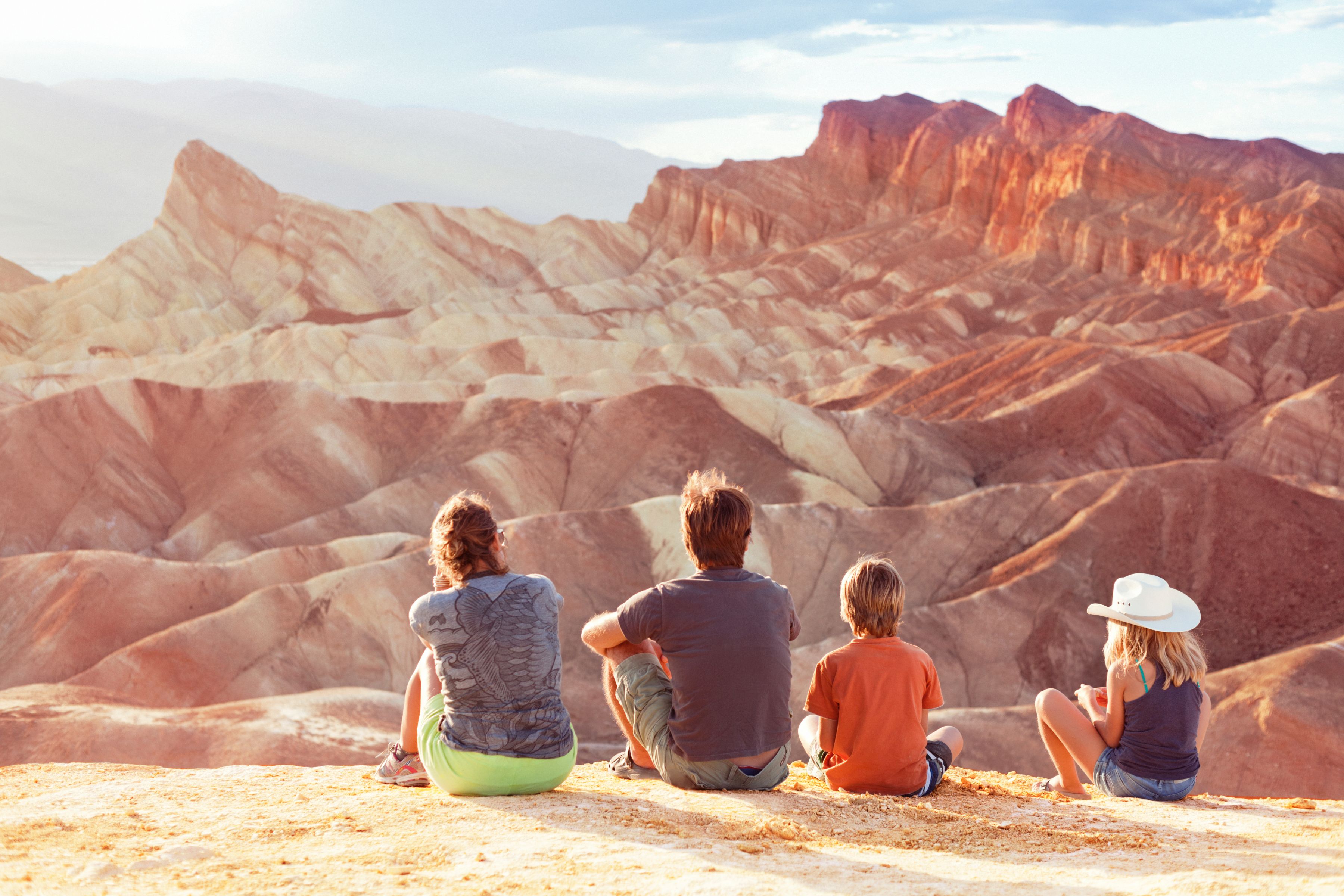 Zabriskie Point & Golden Canyon