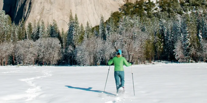 Snowshoeing in Yosemite