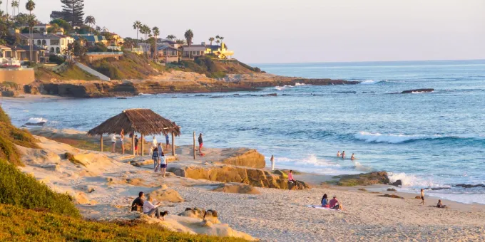 Best Spot to Catch a Sunset in San Diego, Windansea